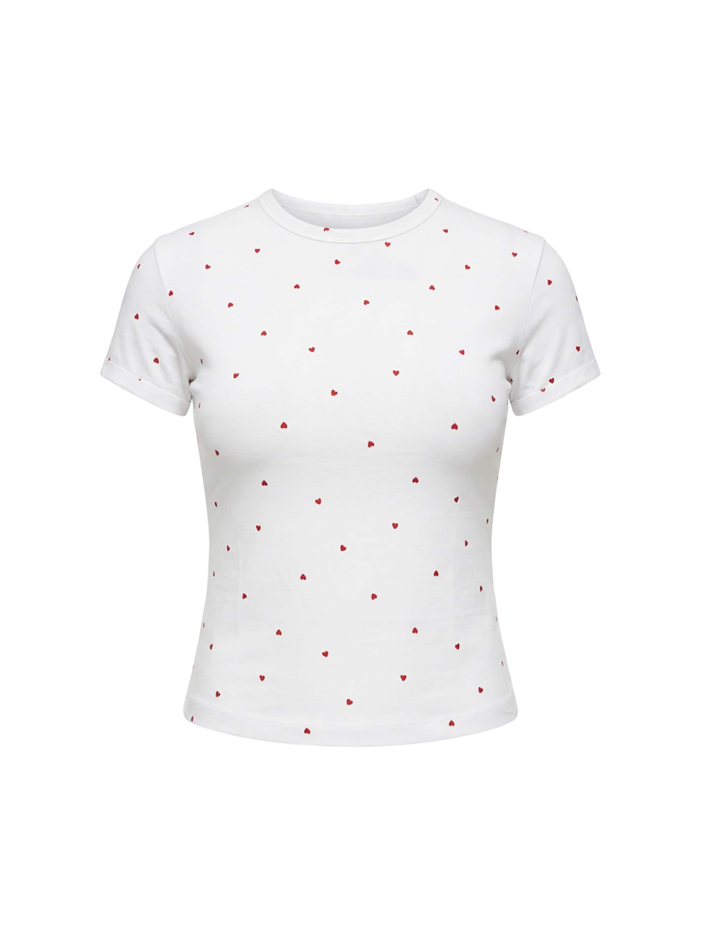 studioselect Μπλουζάκι 'Avena' σε λευκό: μπροστά