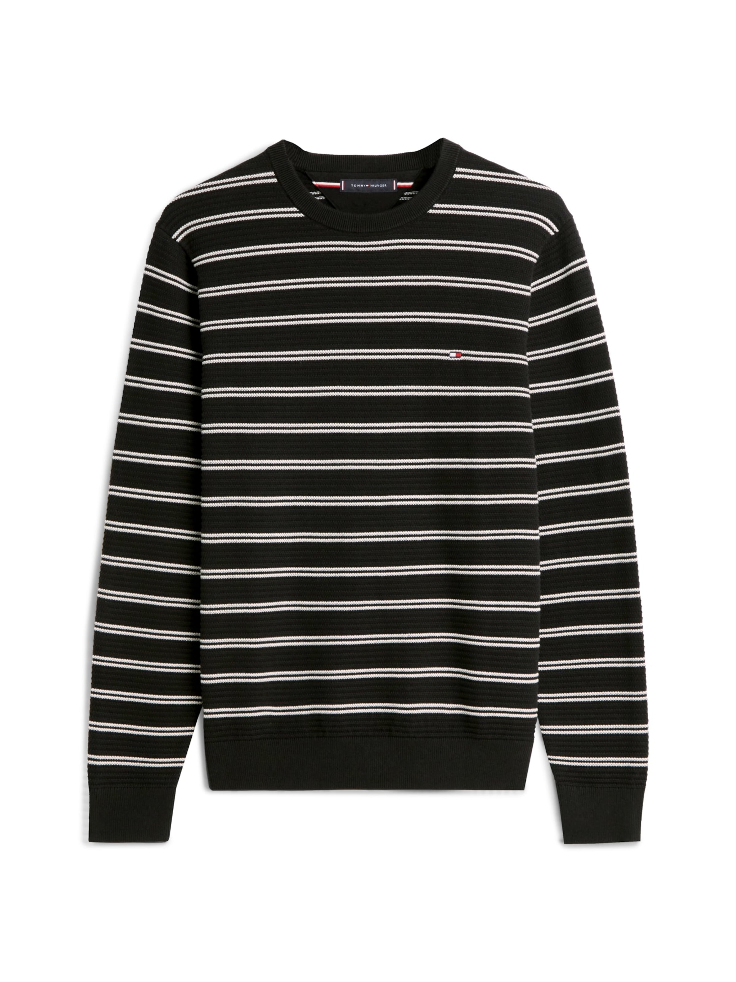 Pull-over 'SEASONAL' TOMMY HILFIGER en noir : devant