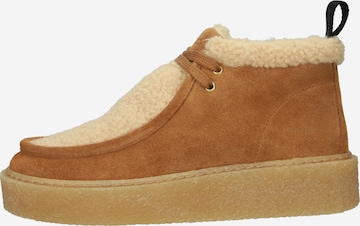 Stivaletto stringato 'Enjar Saala - EL427' di BLACKSTONE in marrone: frontale