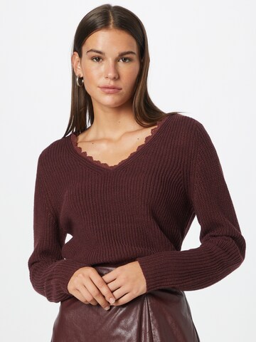 Pullover 'JENNIE' di ONLY in rosso: frontale