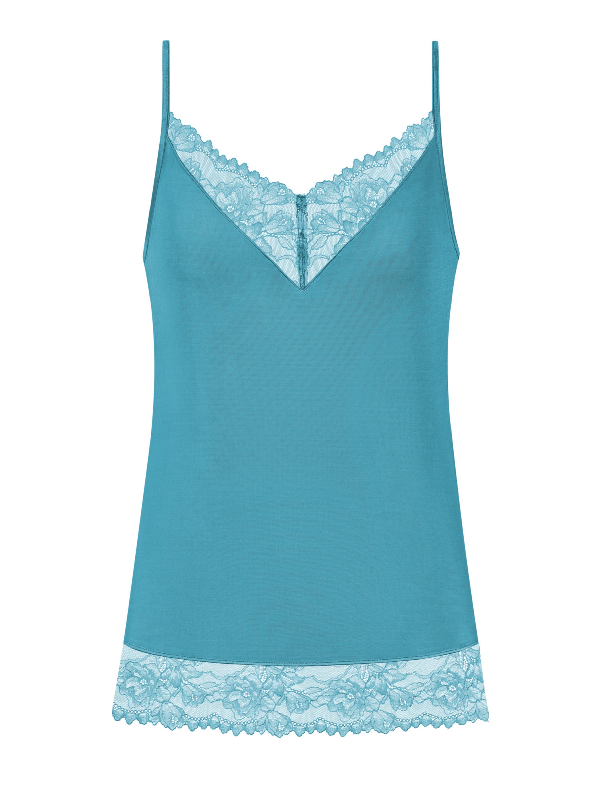 Mey Unterhemd 'Poetry Style' in Blau: Vorderseite