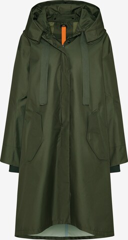 g-lab Winter Coat 'CELENTA' in Green: front
