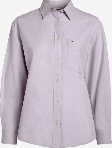 Tommy Jeans Blouse in Purple: front