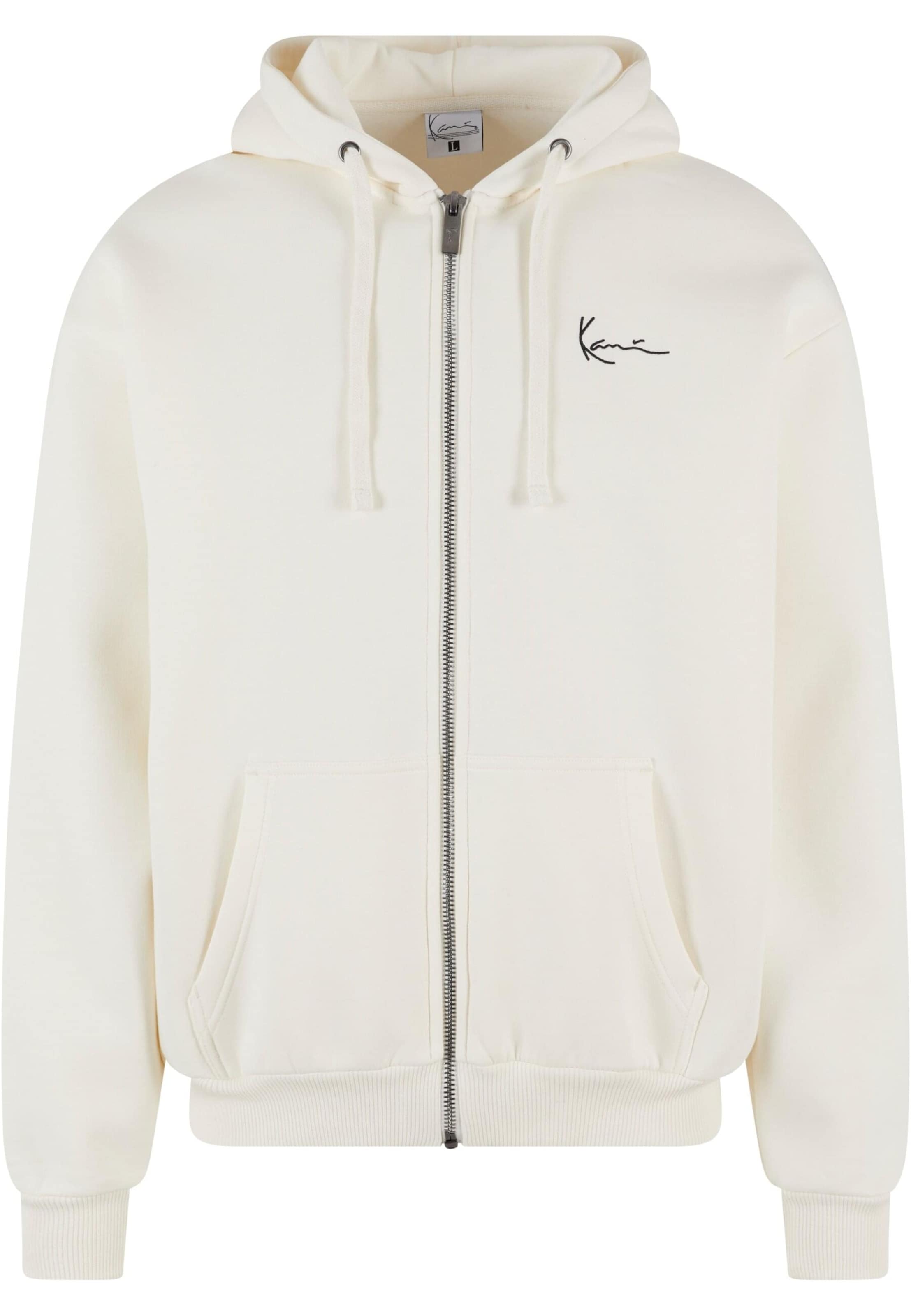 Veste de survêtement Karl Kani en blanc : devant