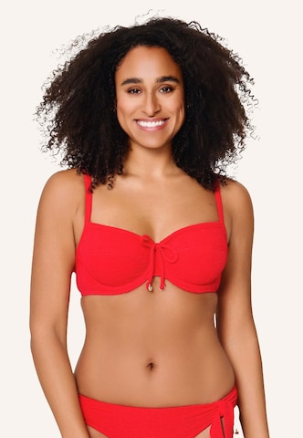 LingaDore Bikini top in Rot: Vorderseite