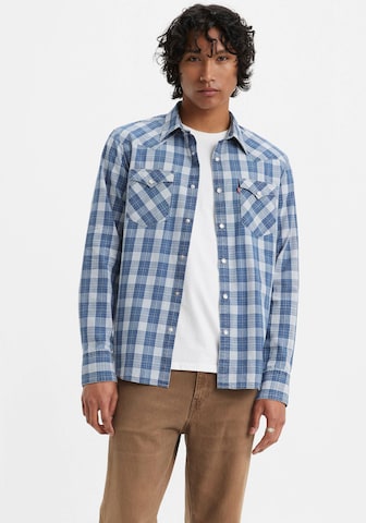LEVI'S ® Regular fit Business Shirt in Blue: front