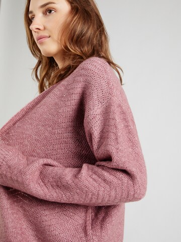 ABOUT YOU Knit cardigan 'Rowan' in Pink
