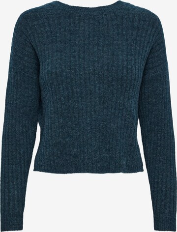 PIECES Pullover 'JOSE' i blå: forside