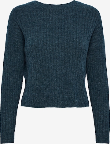 PIECES Pullover 'JOSE' in Blau: predná strana