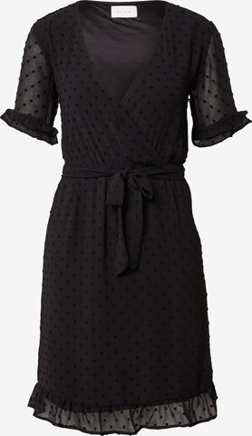 VILA فستان 'DOTTEN' بلون أسود: الأمام