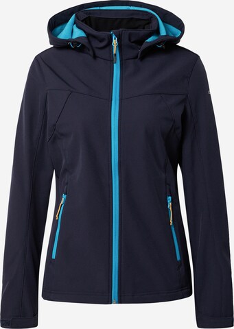 ICEPEAK Outdoorjas 'BRENHAM' in Blauw: voorkant