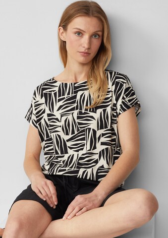 T-shirt s.Oliver en noir : devant