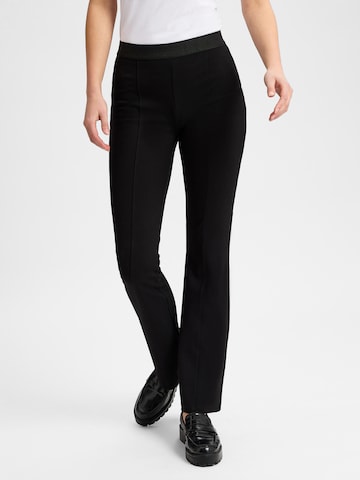 OPUS Slimfit Hose in Schwarz: Vorderseite