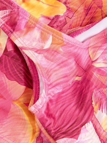 Lipsy Bralette Bikini in Pink