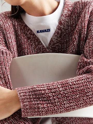 Hailys Knit cardigan 'Pi44pa' in Red