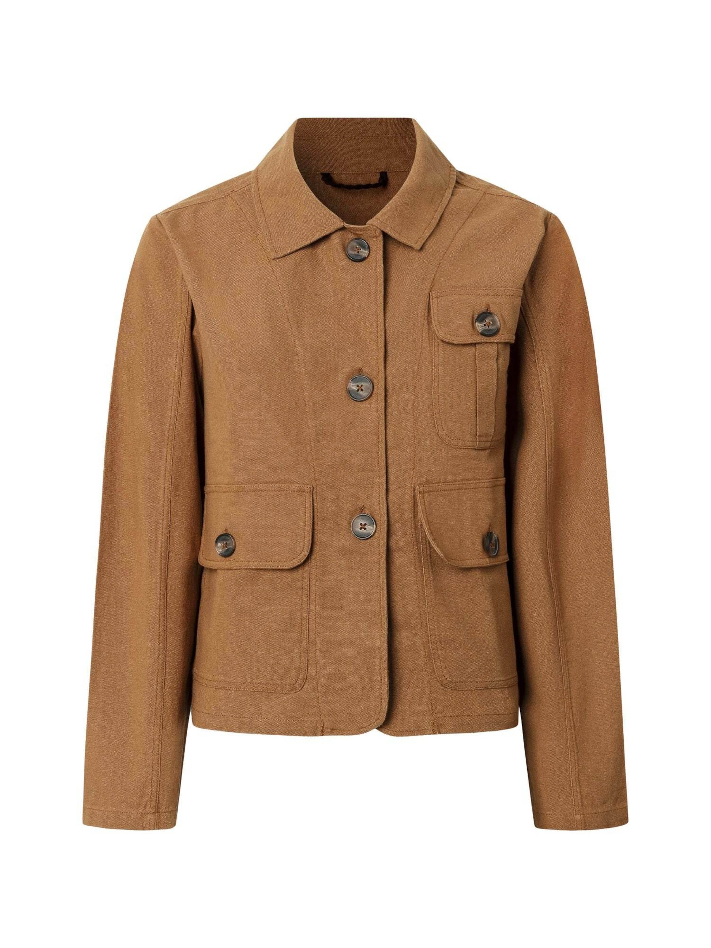 Cappotto di mezza stagione di Pepe Jeans in marrone: frontale