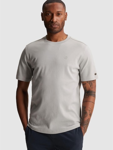 CAST IRON T-shirt 'T-shirt in interlock jersey' i grå: framsida