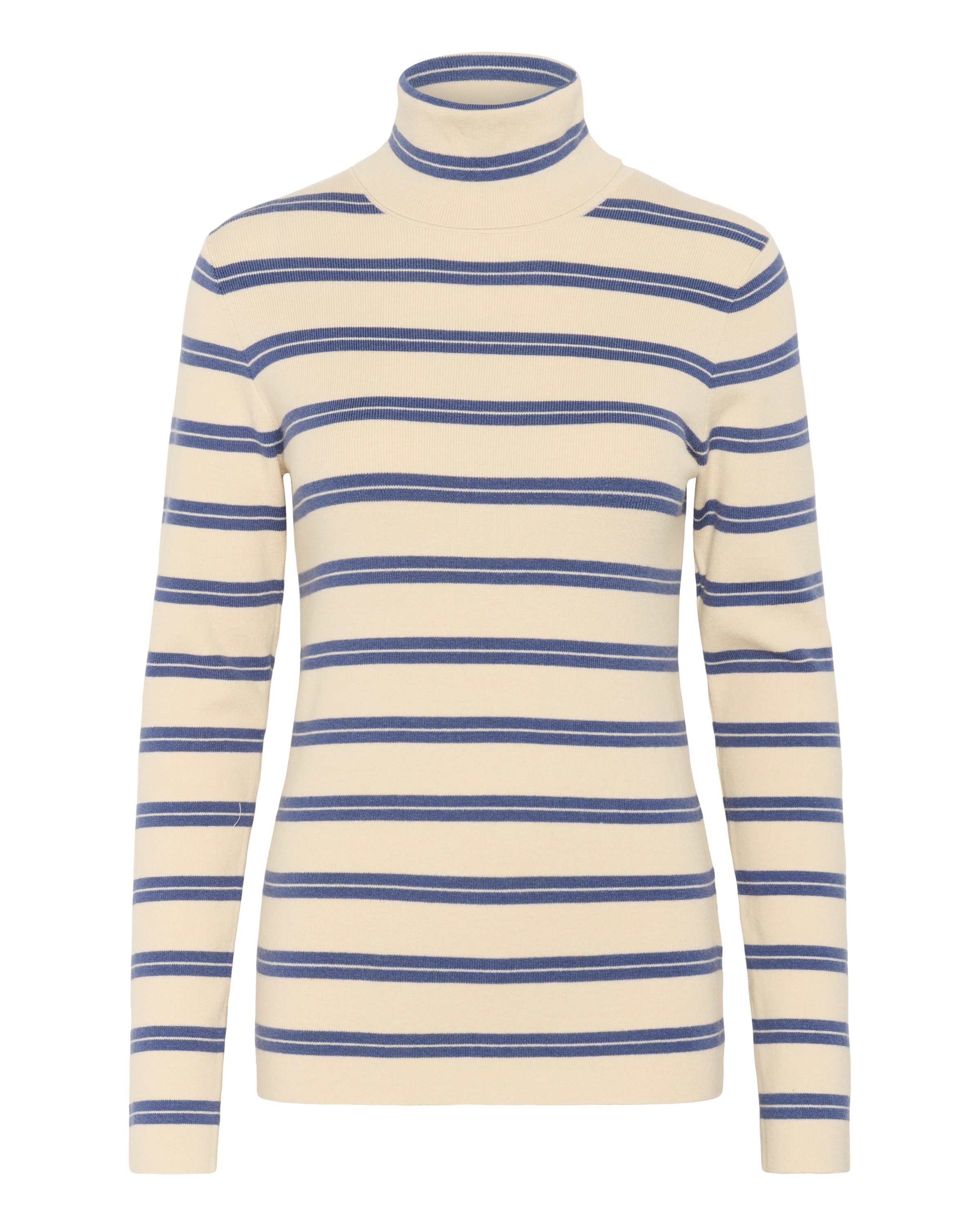 Pull-over 'SLSpina' SOAKED IN LUXURY en beige : devant