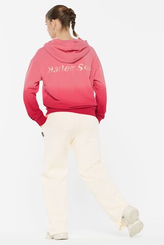 Harlem Soul CAN-NES Hoodie Dip Dyed in Rot