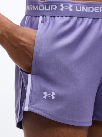 UNDER ARMOUR Štandardný strih Športové nohavice 'Play Up' - Fialová