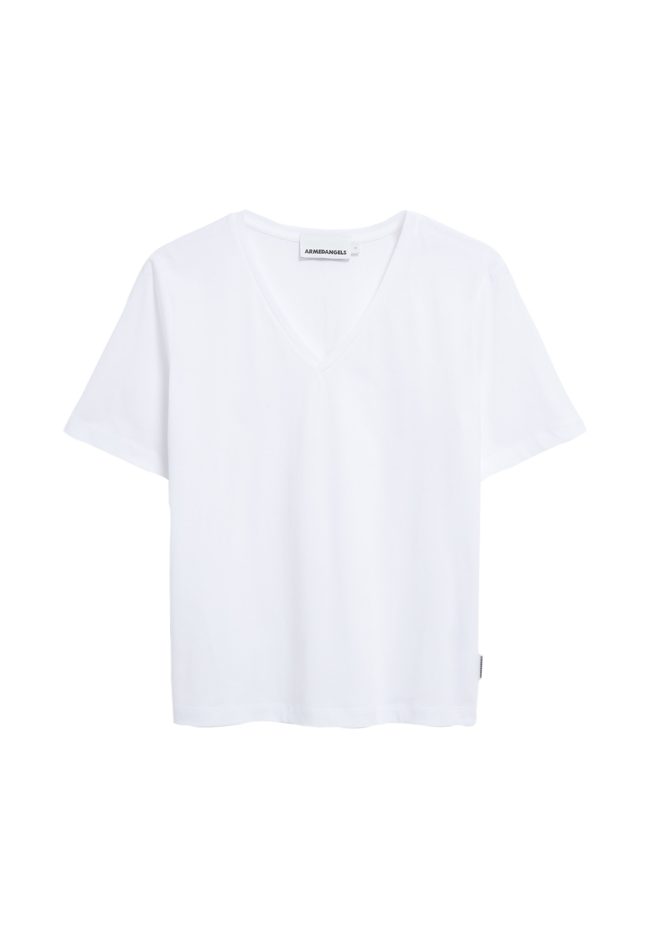 ARMEDANGELS Shirt 'LUALAA' in White: front