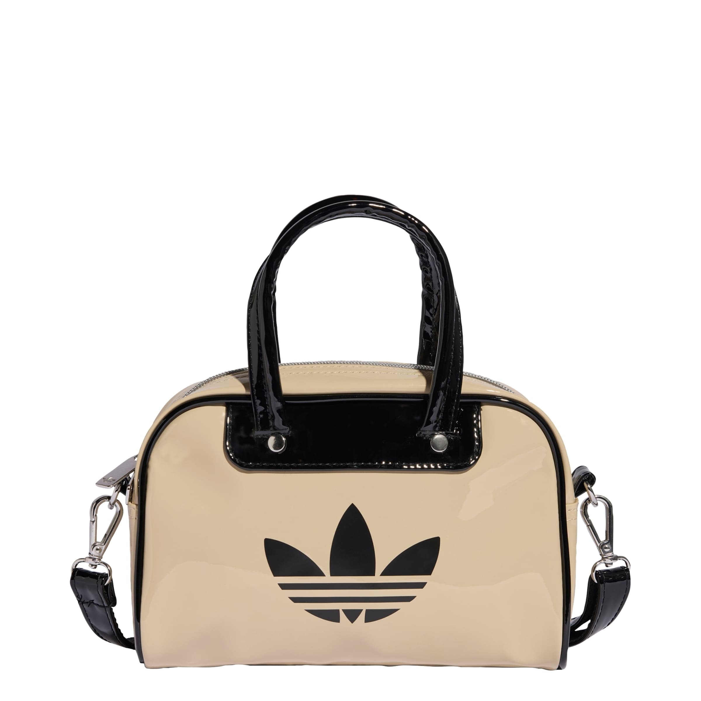 bēšs ADIDAS ORIGINALS Rokassomiņa 'Adicolor': no priekšpuses