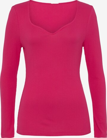 T-shirt VIVANCE en rose : devant