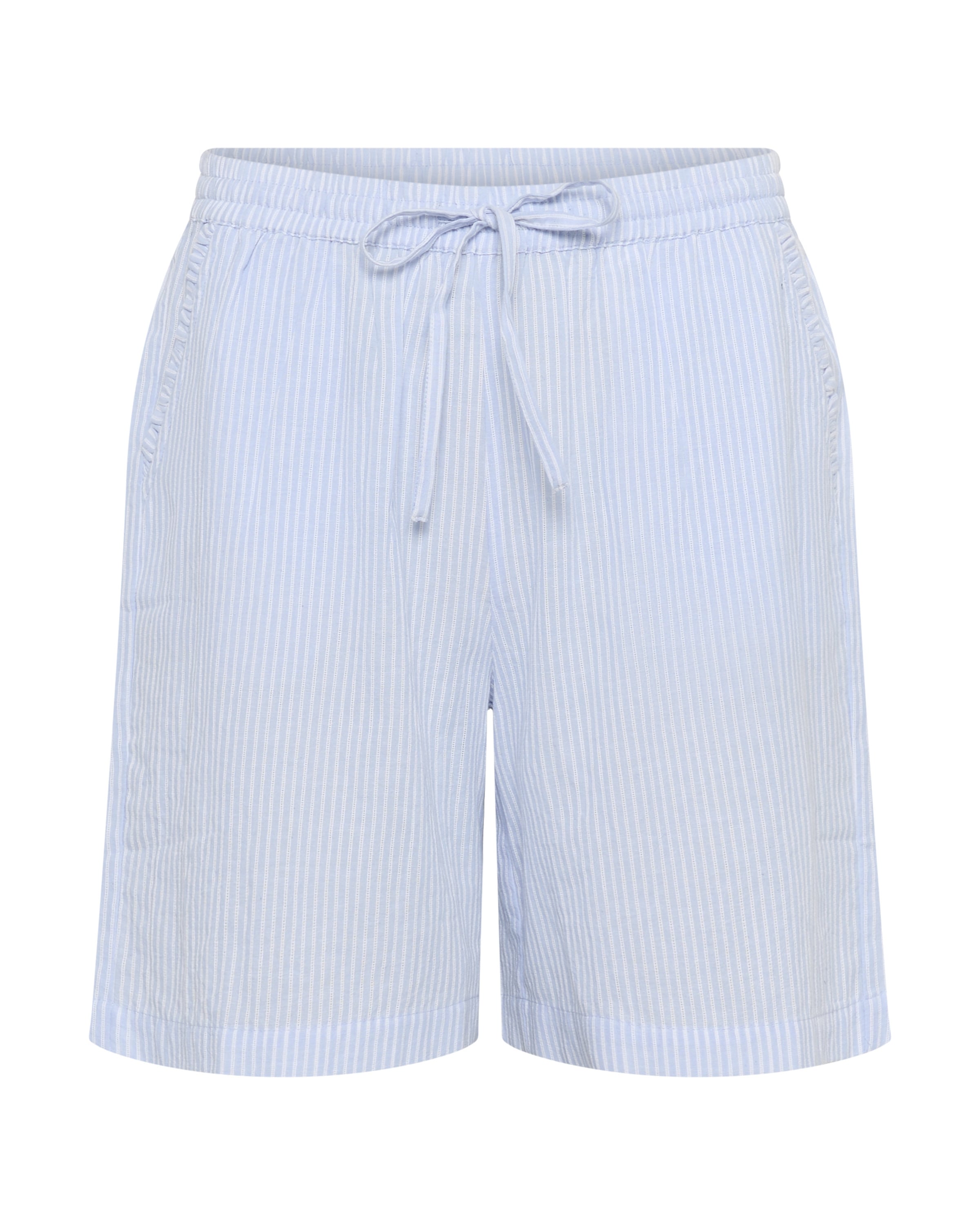 Cream - Loosefit Calças 'Katinka' em azul: frente