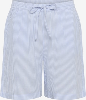 CreamLoosefit Hlače 'Katinka' - plava boja: prednji dio