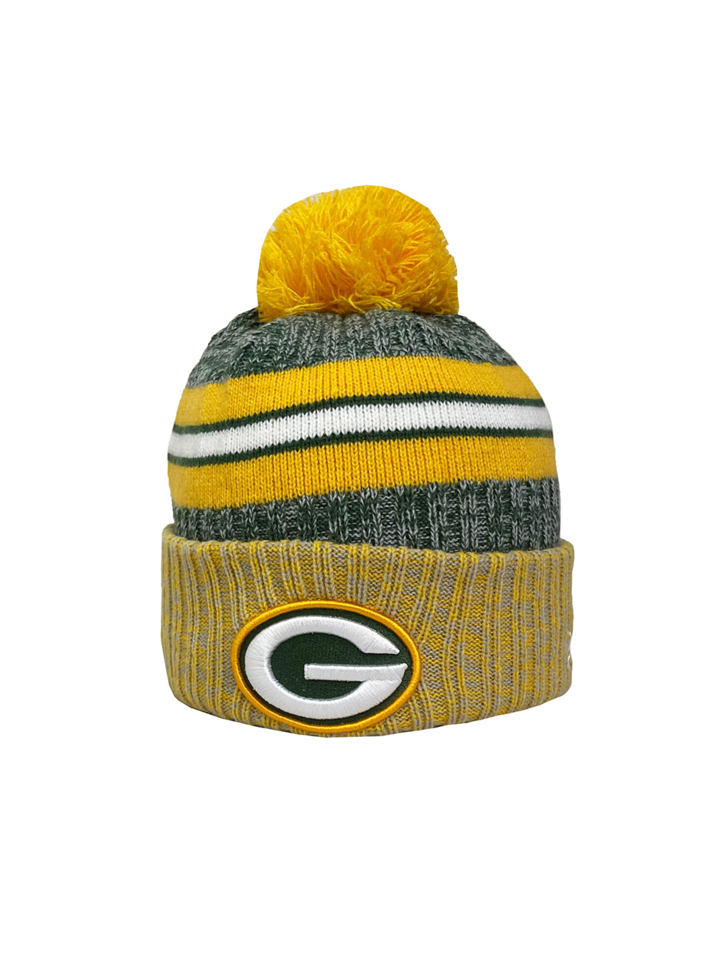 NEW ERA Athletic Hat 'Green Bay Packers' in Green: front