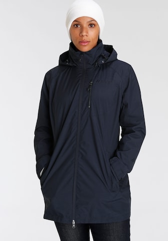 Maier Sports Athletic Jacket in Blue: front
