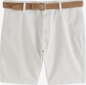 Next Normalny krój Chinosy w kolorze szary: przód