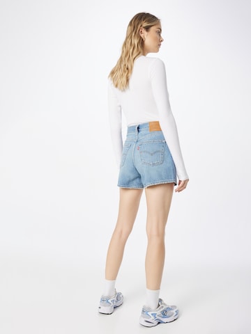 LEVI'S ® Regular Jeans '80s Mom Short' in Blauw