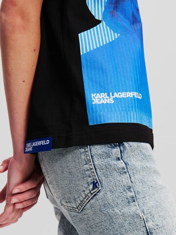 KARL LAGERFELD JEANS Koszulka w kolorze czarny