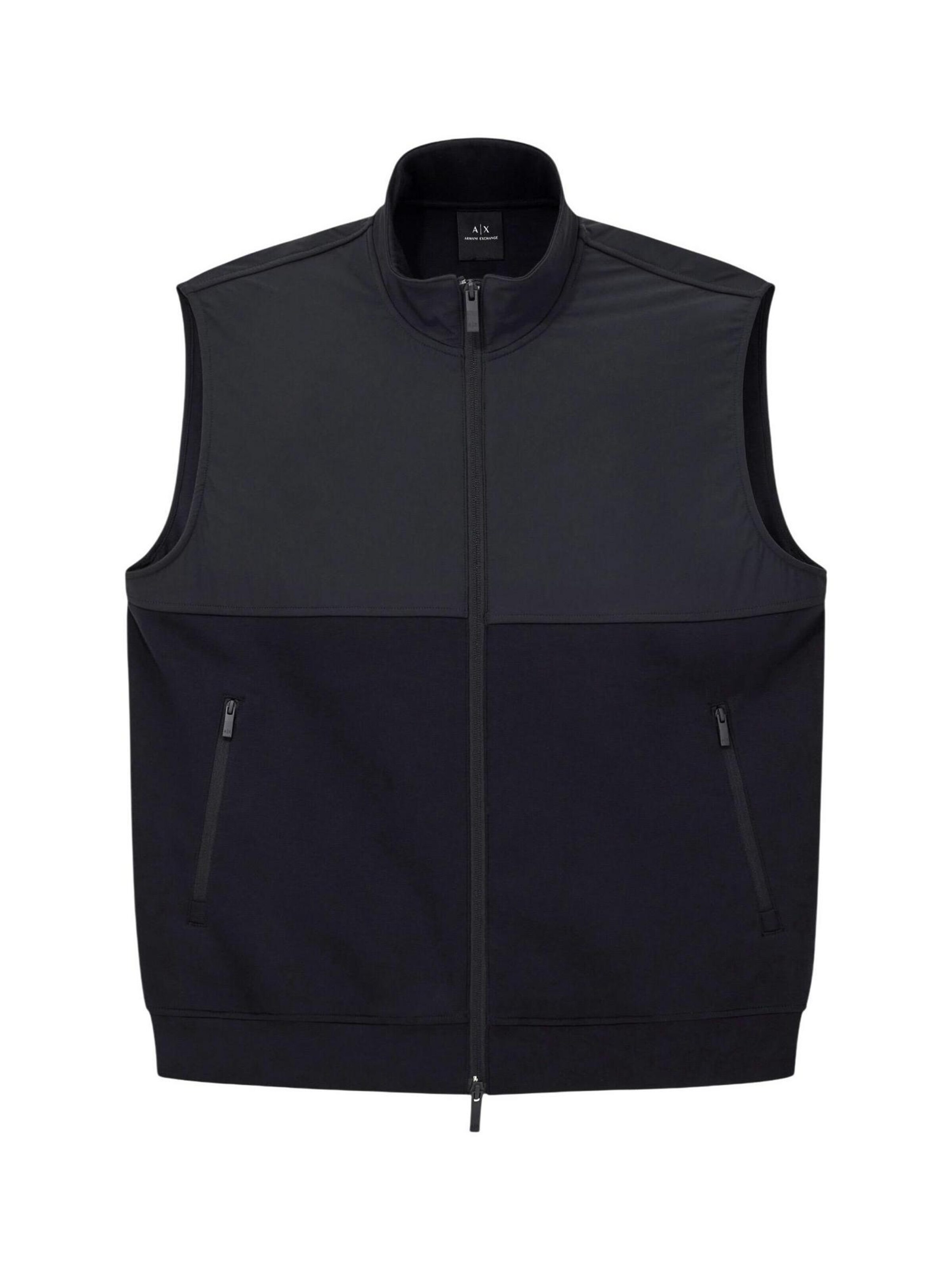 ARMANI EXCHANGE Vest 'XM001565 AF10818' in Black: front