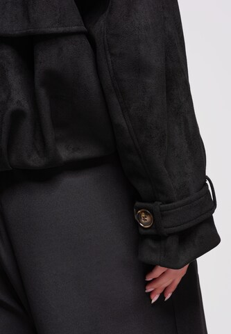 Ombre Tussenjas in Zwart