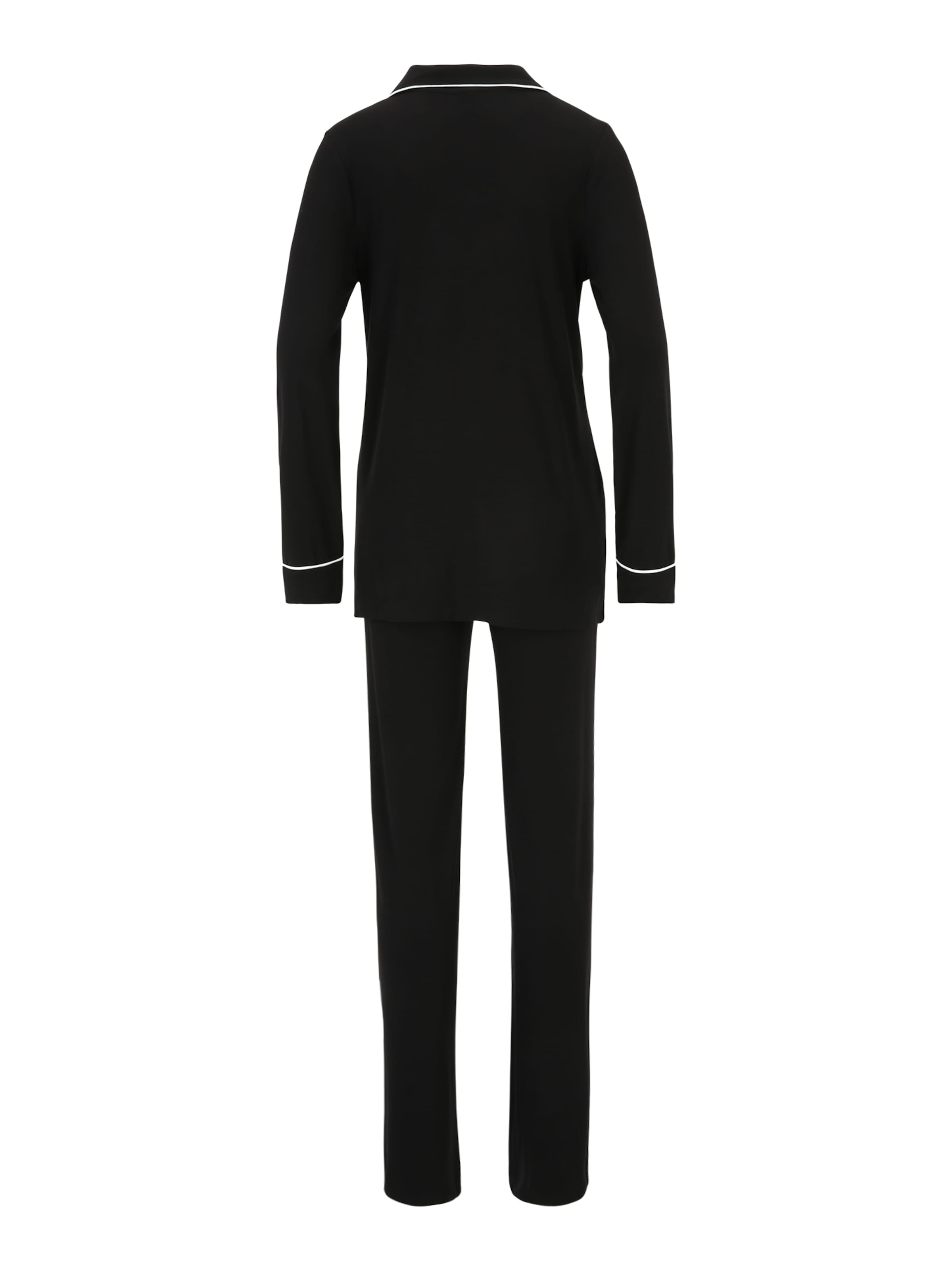 Lindex Maternity Piżama w kolorze czarny