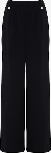 Pantaloni 'CAIT' Tussah pe negru, Vizualizare produs