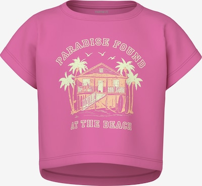 NAME IT Paita 'NKFVILMA' värissä vaaleankeltainen / marjat / vaaleanoranssi, Tuotenäkymä