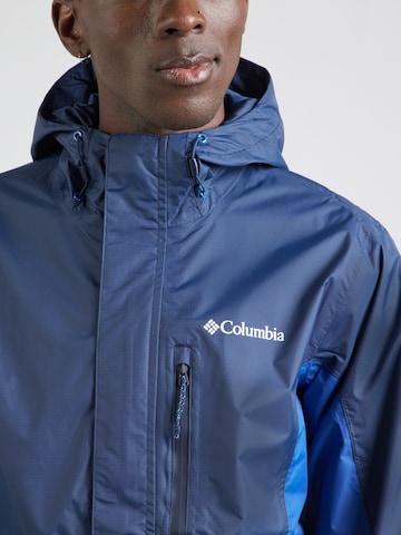 COLUMBIA - Chaqueta de montaña 'Pouring Adventure' en azul