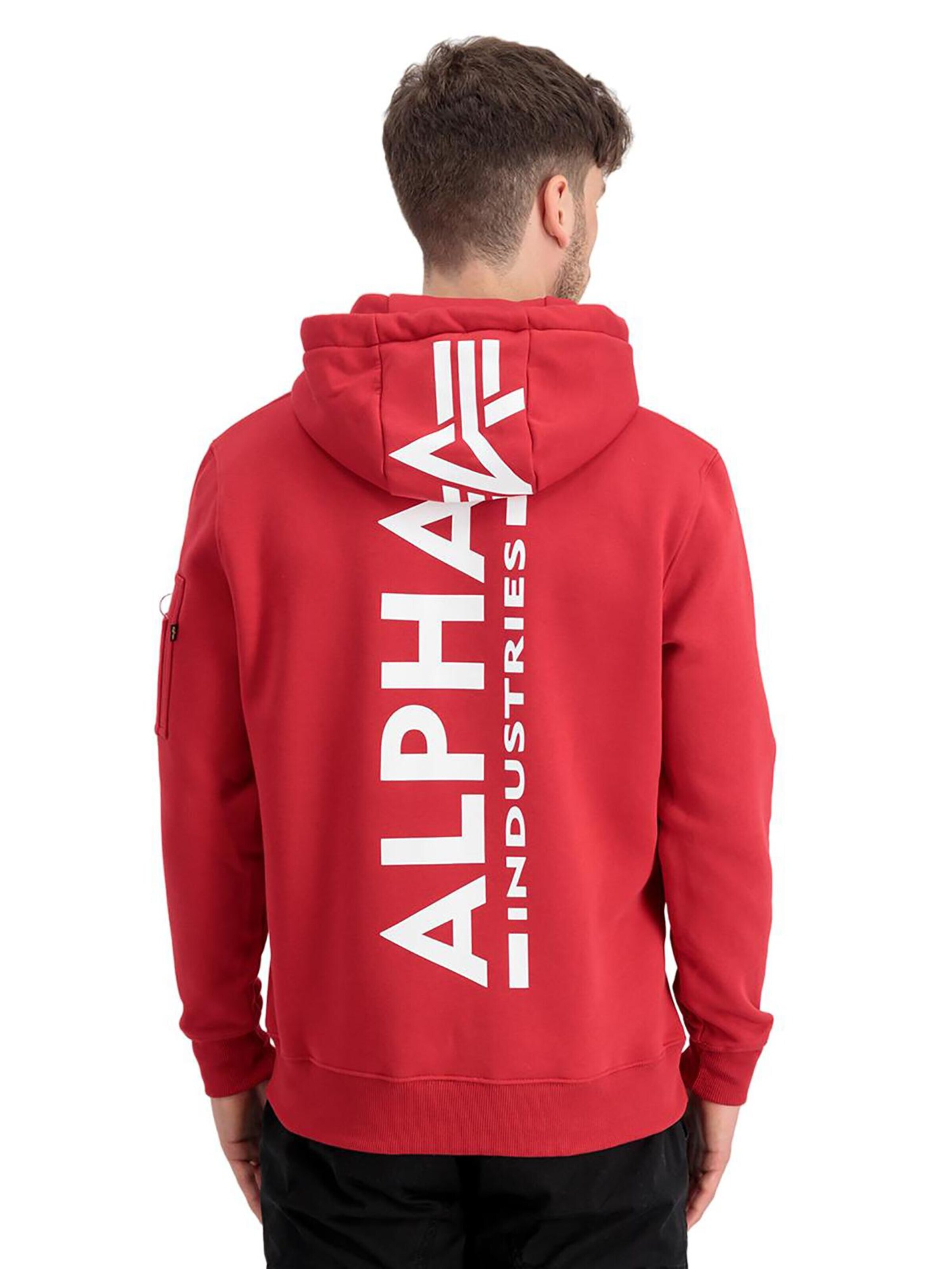 ALPHA INDUSTRIES Sweatshirt‌‌‌‌‌‌‌‌‌‌ in Rot