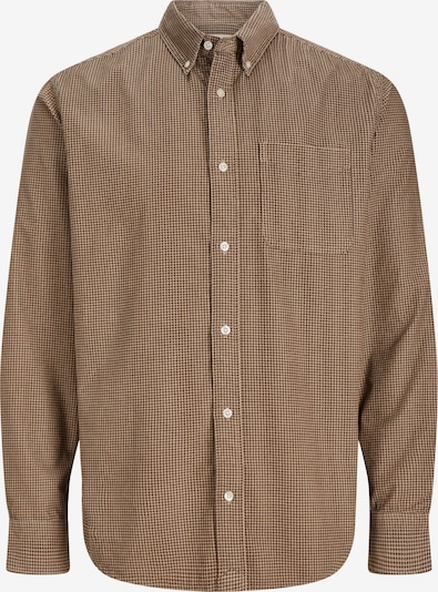 JACK & JONES Button Up Shirt 'BROOK' in Beige / Brown, Item view