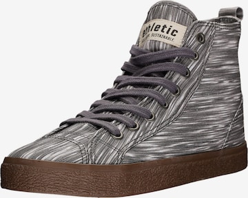 Ethletic High-Top Sneakers in Grey: front