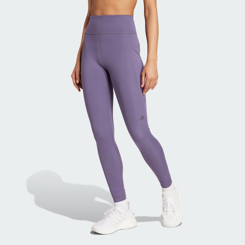 Skinny Pantaloni sport 'Own the Run' de la ADIDAS PERFORMANCE pe mov: față