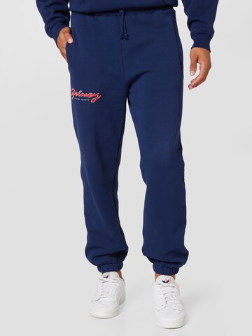 Grimey Tapered Pants 'DUST STORM' in Blue: front