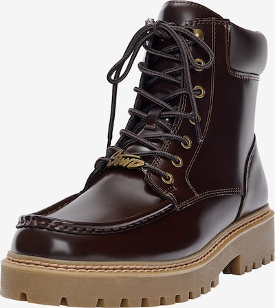 Pull&Bear Nauhabootsit värissä ruskea, Tuotenäkymä