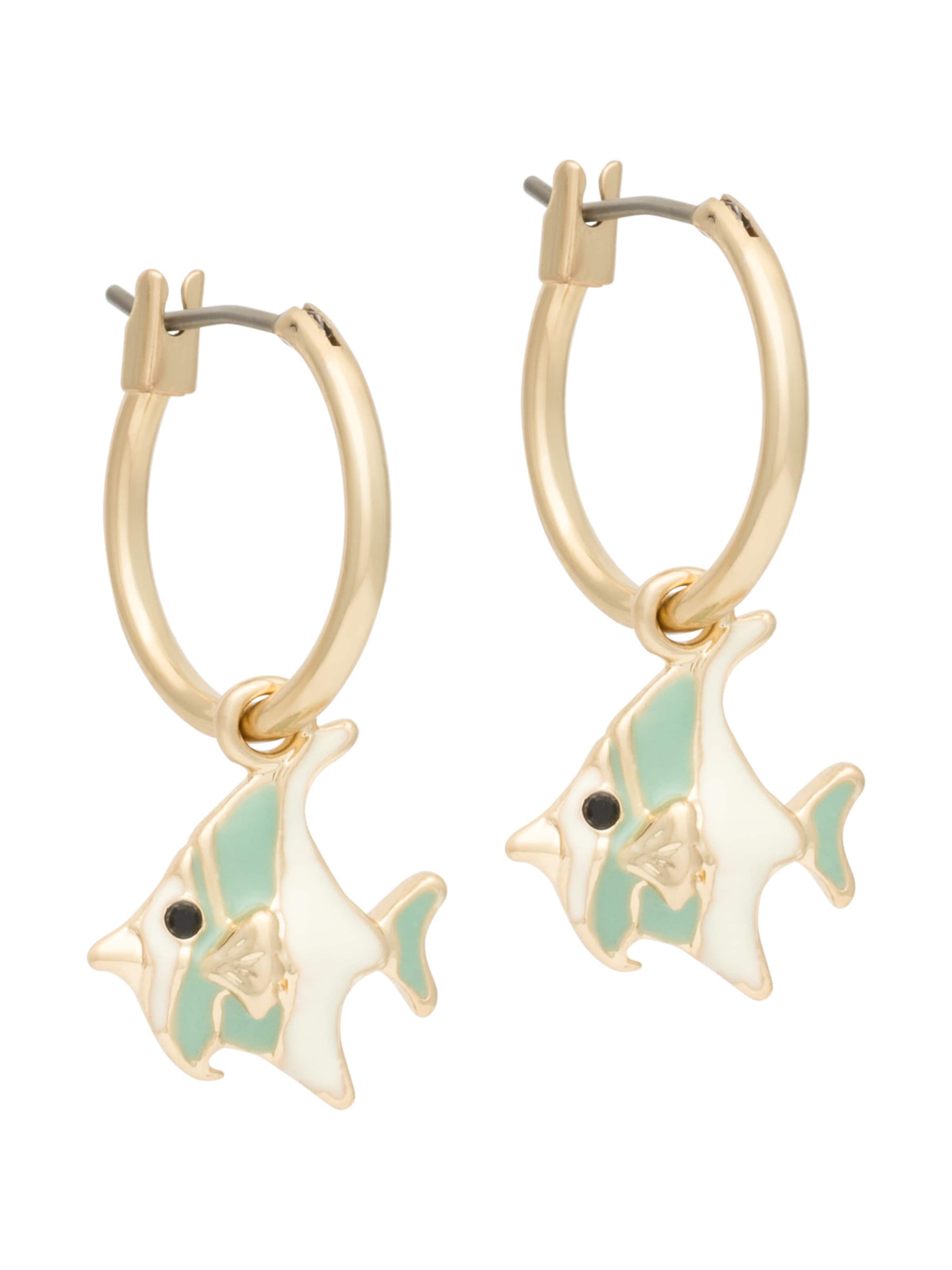 A&C Oslo – Nordic Design Jewellery Ohrringe 'Aquatic' in Gold: Vorderseite