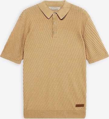 Trussardi - Camiseta en beige: frente
