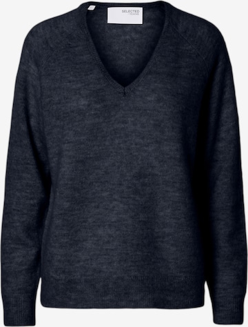 SELECTED Pullover 'SLFLulu' i blå: forside