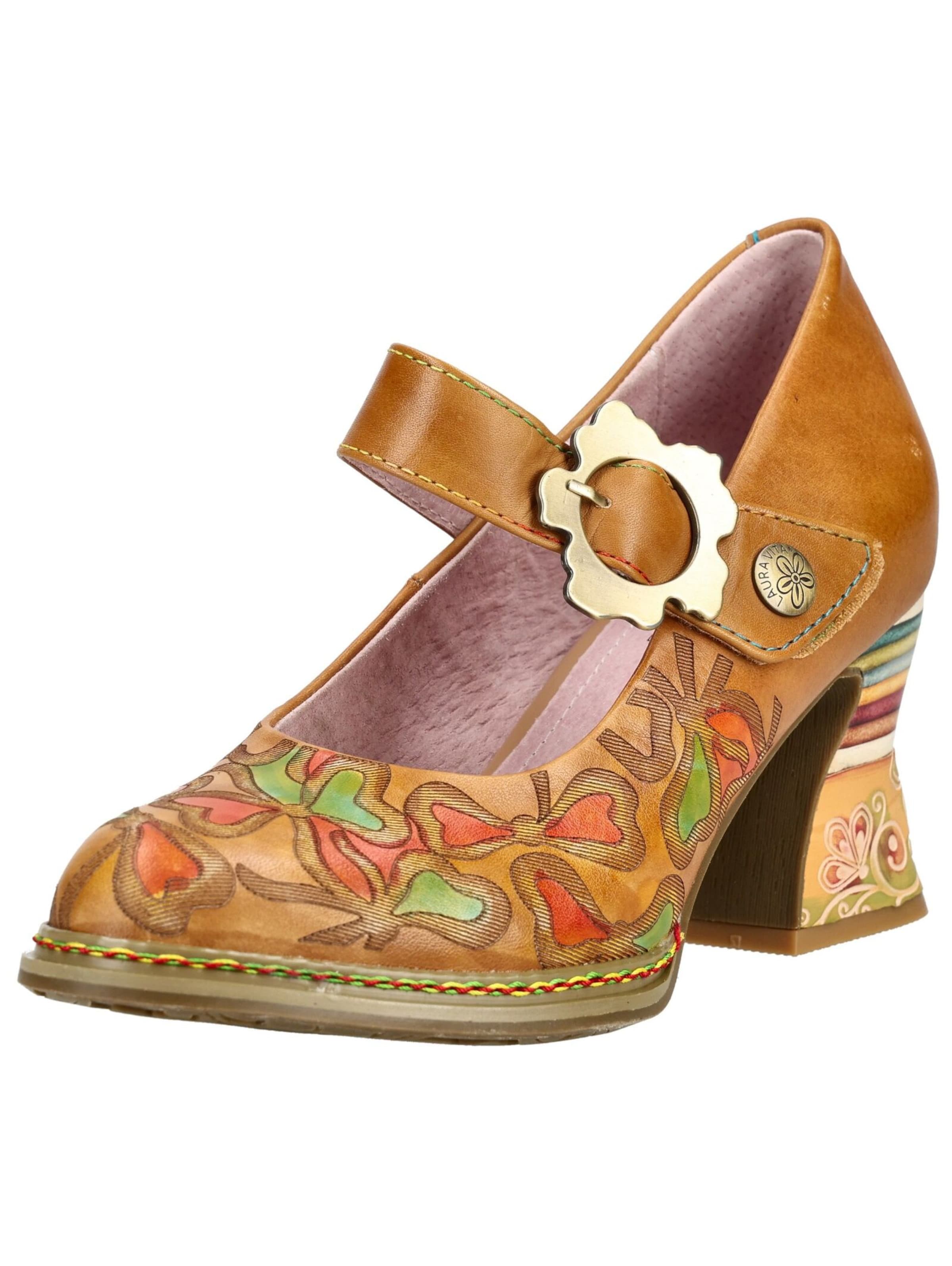 Décolleté di Laura Vita in marrone: frontale